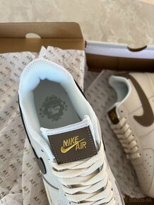 Nike Air Force 1 dámske tenisky béžovo hnedé - 4