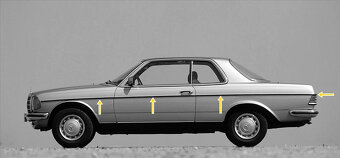 Mercedes W107, 108, 114, 115, 116, 123, 126 - 4