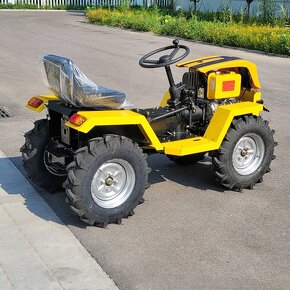 Minitraktor ProGARDEN Campo T18 VER-G2 4x4,18HP benzín - 4