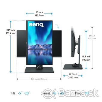 Predám monitor BenQ SW270C 27" - 4