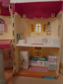 Veľký dom pre bábiky s bábikami a doplnkami - 4