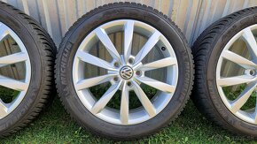 Zimná sada originál VW Golf 7, 5x112 R17 + pneu 205/50 R17 - 4