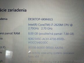 predám základnú dosku z notebooku Dell latitude e6420 - 4