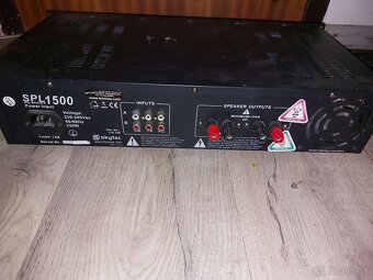 zosilovač Skytec SPL-1500-EQ 2x750w 4ohm - 4