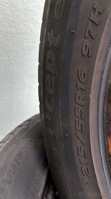 Zimné pneu 215/55 R16 Hankook DOT2921 4mm - 4