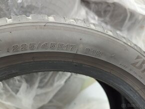 Zimne pneumatiky zn.Bridgestone Blizzak 225/45 R17 - 4