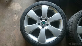 Skoda Superb 5x112 sada alu diskov R18, 7,5Jx18, ET 46 - 4