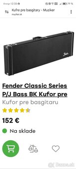 Fender kufor na bass J/P - 4