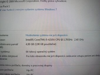 predám Hp elitebook Folio 1040 G1 , Intel i5 , 4gb ram , ssd - 4