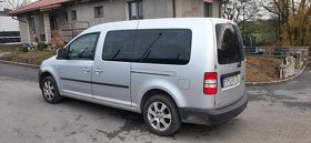 VW Caddy Maxi 2,0 TDI 140PS, 5 miest, strieborná metalíza - 4