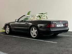 1:18 Mercedes-Benz SL600 V12 (R129) Black - AUTOart - 4