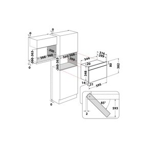 Vstavaná mikrovlnná rúra Whirlpool  MBNA920X - 4