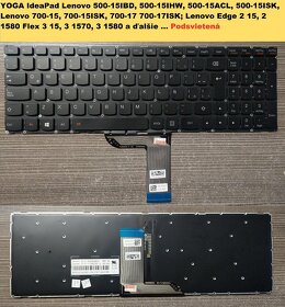 Klavesnice Lenovo V110-15ISK, 310-15 / 500-15IBD 700-15.. SK - 4