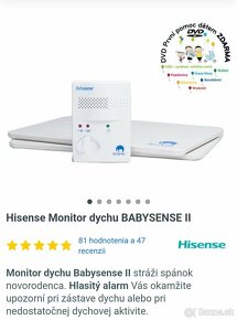 Monitor dychu Babysense 2 - 4