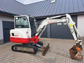 Takeuchi Tb 230 pásový minibagr - 4