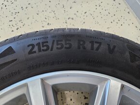 VW disk LONDON + Continental EcoContact 6 (215/55 R17) - 4