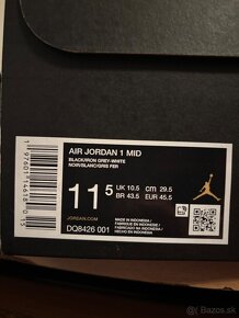 Air Jordan 1 Mid Iron Grey - 4