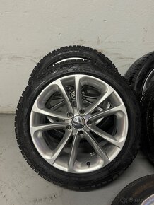 Volkswagen 5x112 r17 Sada kolies Zimné Pneu 235/45 r17 - 4