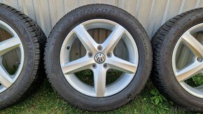 Zimná sada originál VW Golf 7, 5x112 R16 + pneu 205/55 R16 - 4