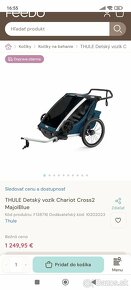 cyklovozik THULE Chariot Cross2 - 4