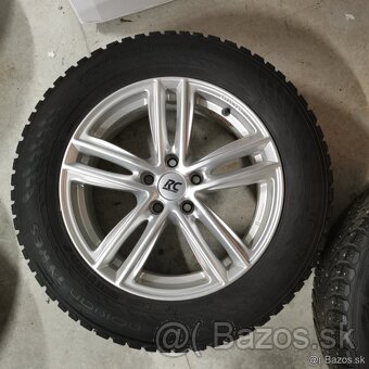 Zimná sada 5x112 R17 pneu NOKIAN 8 mm a 6,5 mm dezén - 4