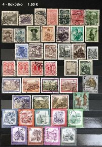 poštové známky - svet mix - 4