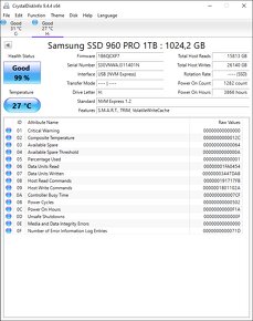 Samsung 960 Pro M.2 1TB - 4