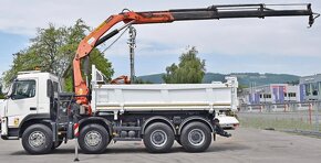 VOLVO FM 450 trojstranný sklapač s hydraulickou rukou TOP - 4