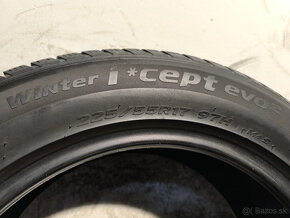 225/55 R17 Zimné pneumatiky Hankook Winter Icept Evo 2 kusy - 4