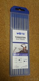 Volfrámové elektródy WL20(modré) TIG/WIG, 2.4mm, dlzka 175mm - 4