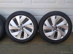 Orig. sada VW, Škoda, Seat, Audi 5x112 R17 + pneu 205/50 R17 - 4