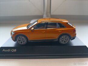 Model auta Audi Q8 2017 (Dragon Orange) - 4