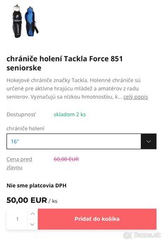 Hokejové holene Tackla force851 - 4