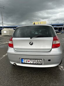 BMW 116i (E87) rad 1 - 4