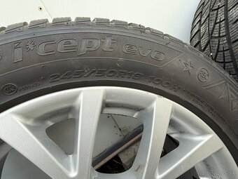 Pneu Hankook 245/50 R18 + Alu disky org. BMW 5x120 R18 - 4