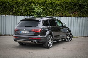 Q7 4.2 TDI V8 Sline, po veľkom servise, B&O, Pano, R21, ACC - 4