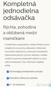 Elektrická odsavačka Philips Avent  SCF396/31 - 4