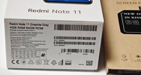 Xiaomi Redmi Note 11 64GB ROM - 4GB RAM, Dual - 4