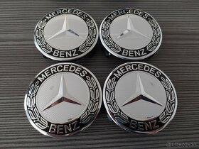 Stredove kryty kolies Mercedes 75mm - 4