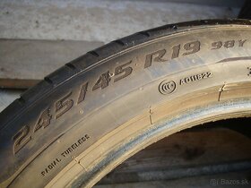 245/45R19,1kus,Pirelli-Pzero,letná. - 4