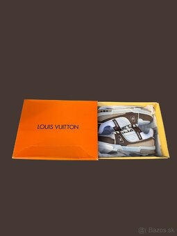 Tenisky Louis Vuitton bielo hnede - 4