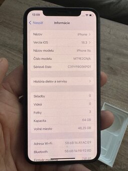 Iphone xs 64 gb čierny - 4