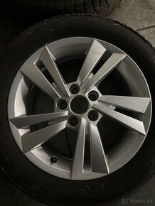 Zimné gumy 185/60 R15 88T + ALU Disky Škoda Cygnus 5x100 - 4