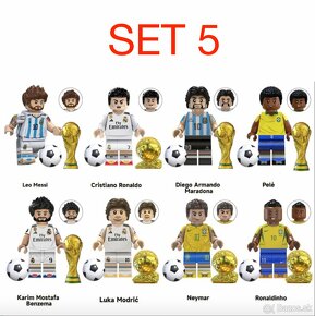 Figúrky futbal + basketbal (8 a 10ks) typ lego - 4