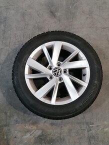 Predám originál zimnú sadu VW 5x112 R16 - 4