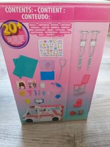 Nový Barbie set mobilná sanitka/klinika/ambulancia - 4