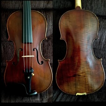 Husle 4/4 Stradivari " Titian" 1715 model - 4