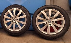 Škoda Crystal original 5x112 r17 zimna sada - 4