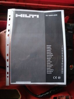 Búracie kladivo Hilti TE 1000 AVR - 4