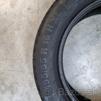 Letné pneumatiky 195/55 R16 CONTINENTAL DOT4019 - 4